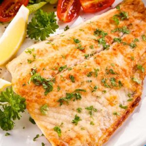 Pescado al ajillo