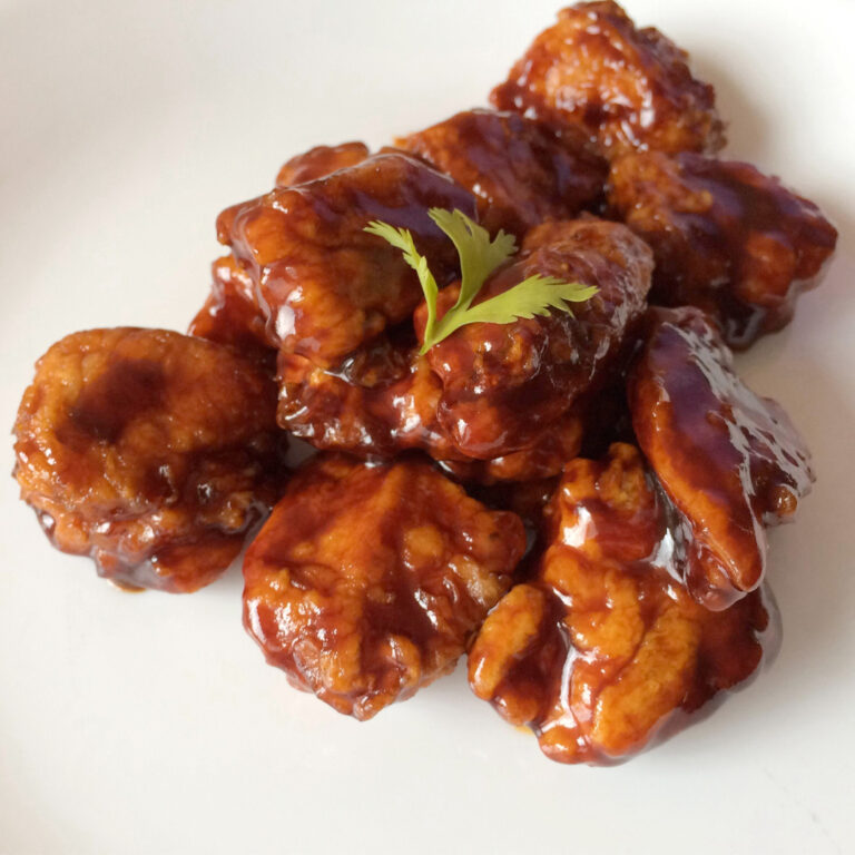 Pollo agridulce